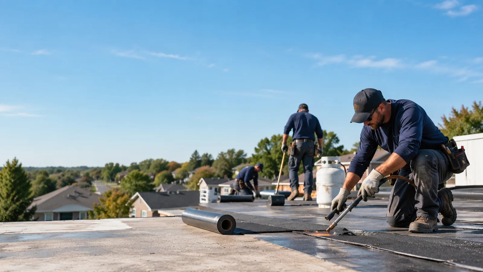 Flat Roof Leak Repair providers in Voltaire, ND